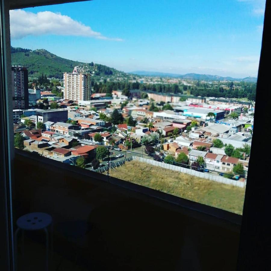 Depto Estudio 1811 Edificio Centro Blanco Con Estacionamiento 테무코 외부 사진