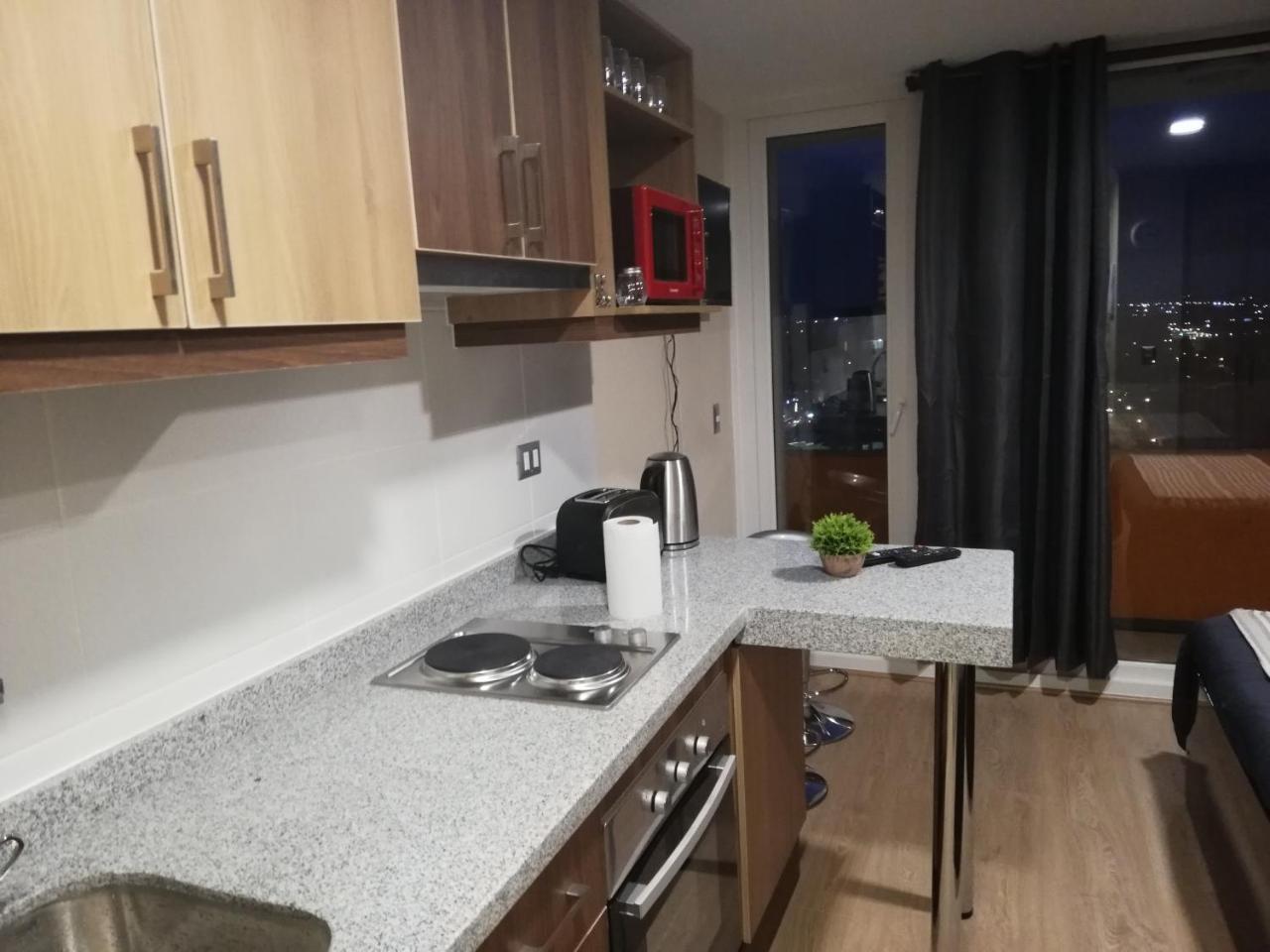 Depto Estudio 1811 Edificio Centro Blanco Con Estacionamiento 테무코 외부 사진